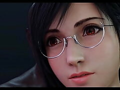 Two dimensional Cartoon: Tifa LockHart In toto completely Hentai